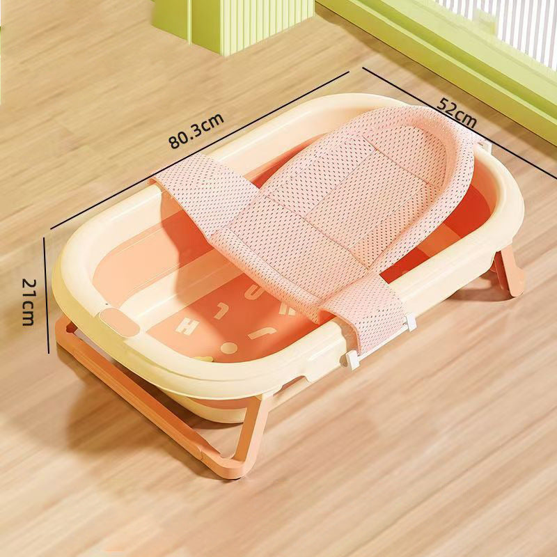 Baby Bath Support Cushion – Soft Floating Newborn Bath Pad with Head & Body Support