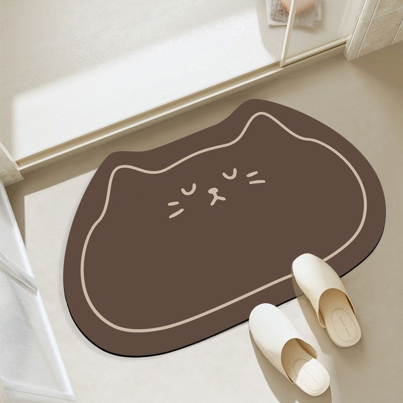 3D Animal Doormat, Cute Dog & Cat Door Mat, Funny Pet Entrance Rug for Bedroom Bathroom Home Decor