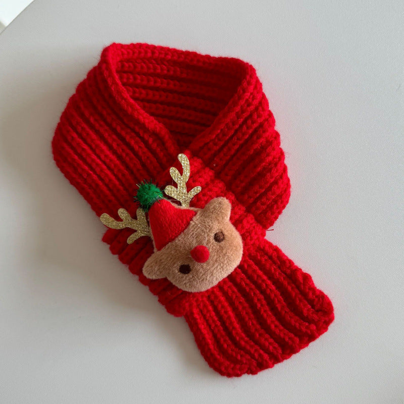 Cat Clothes Scarf Autumn and Winter Decoration Dress up Dog Christmas Cat Kitten Pet Winter Scarf Warm Knitted
