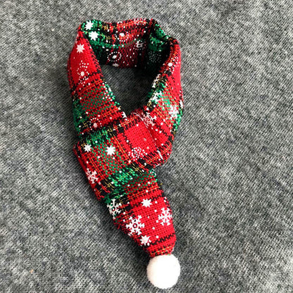 Pet Christmas Bow Tie Christmas Bib Saliva Towel Christmas Scarf Christmas Series Triangle Towel Christmas Bell Jewelry