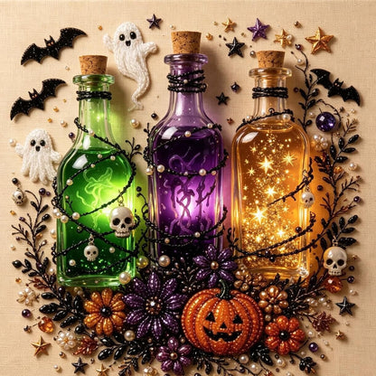 Pearl Art Craft Kit – DIY 3D Beaded Picture for Home Decoration