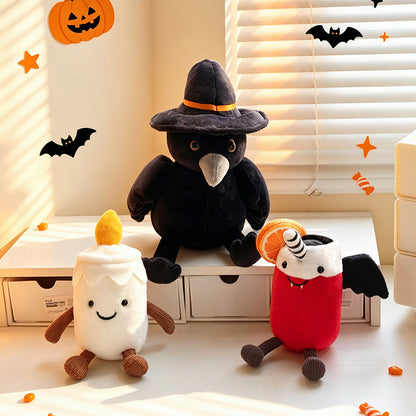 Doll Halloween Series Bat Doll Plush Toy Candle Ghost Halloween Decoration