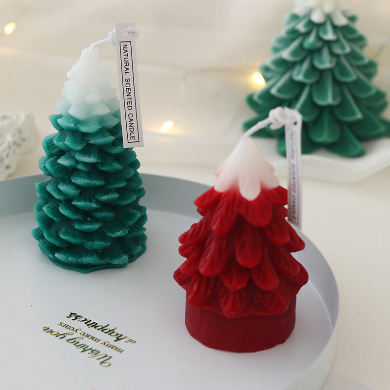 Holiday Scented Candles – Christmas Tree & Star Decorative Candles