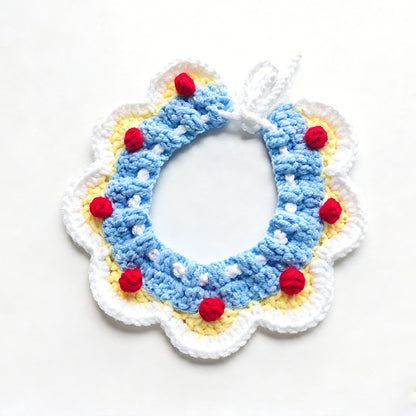 Cat Neck Scarf, Dog Bib, Christmas Knitted Pet Accessories, Collar, Yarn Bow Tie, Dog Drool Bib