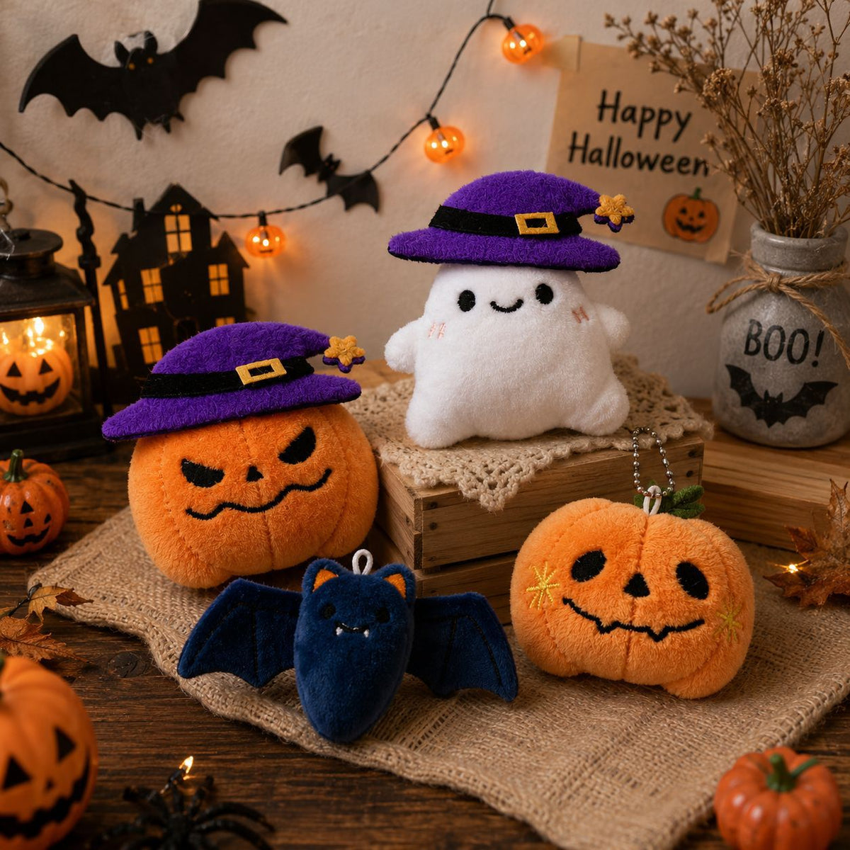 Halloween Plush Toy – Cute Spooky Stuffed Animal for Kids