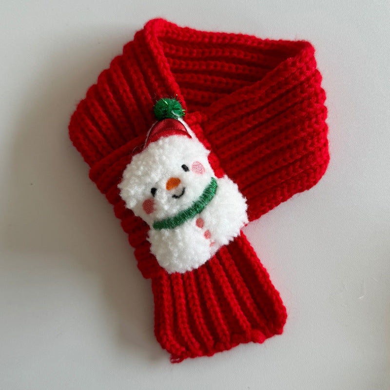 Cat Clothes Scarf Autumn and Winter Decoration Dress up Dog Christmas Cat Kitten Pet Winter Scarf Warm Knitted