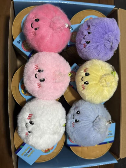 Plush Doll Stress Relief Squishy Toy Keychain Decoration Gift