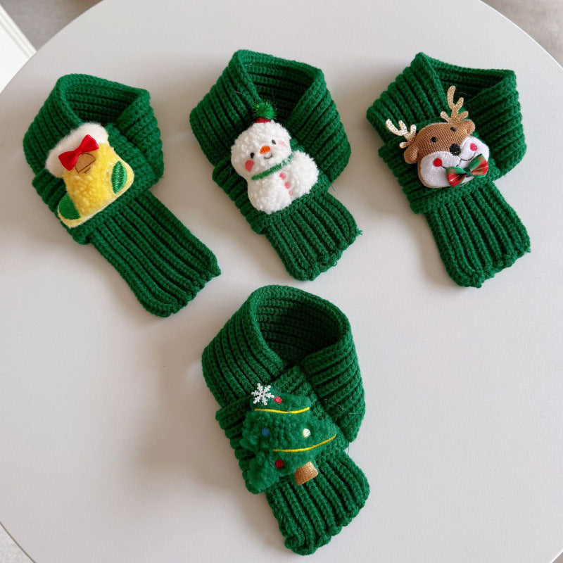 Cat Clothes Scarf Autumn and Winter Decoration Dress up Dog Christmas Cat Kitten Pet Winter Scarf Warm Knitted