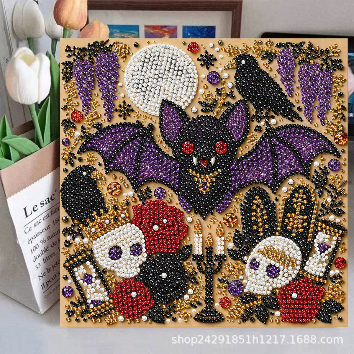 3D Pearl Art DIY Kit – Creative Bead Painting Activity & Wall Decor