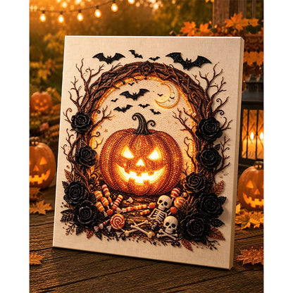 Pearl Painting Handmade DIY Diamond Painting Full Diamond Independence Day Halloween Pearl Decorative Painting