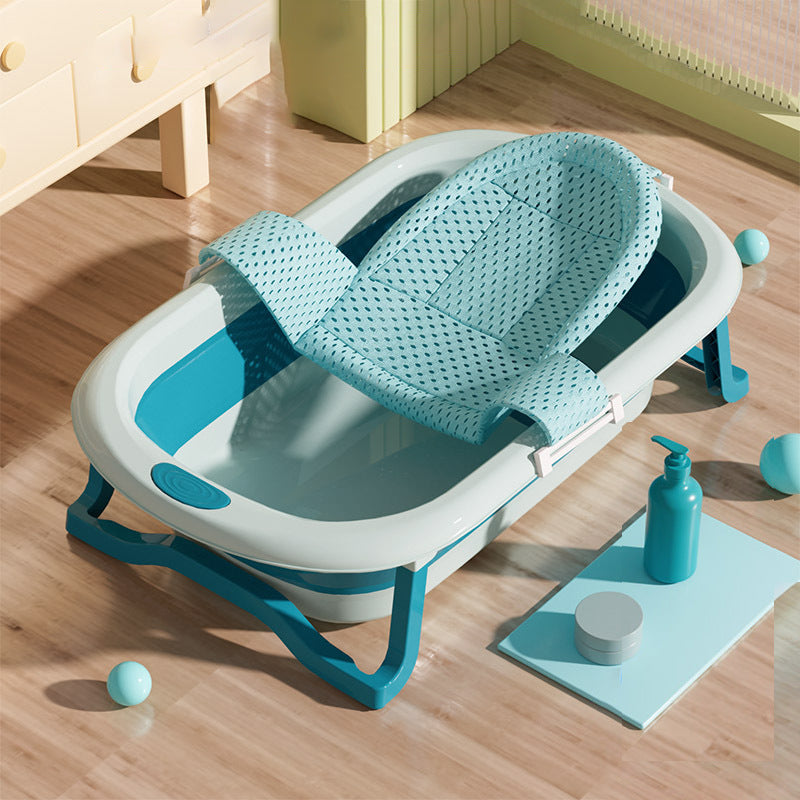 Baby Bath Support Cushion – Soft Floating Newborn Bath Pad with Head & Body Support