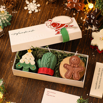 Festive Christmas Candles – Handmade Tree, Star & Holiday Shaped Candles