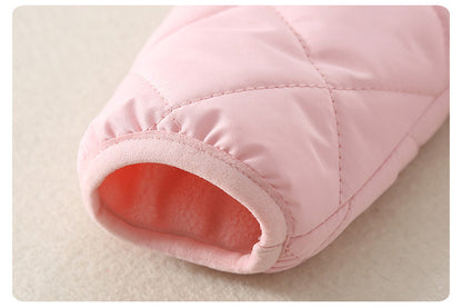 Cute Plush Baby Romper – Adorable Hooded One-Piece Jumpsuit for Little Ones
