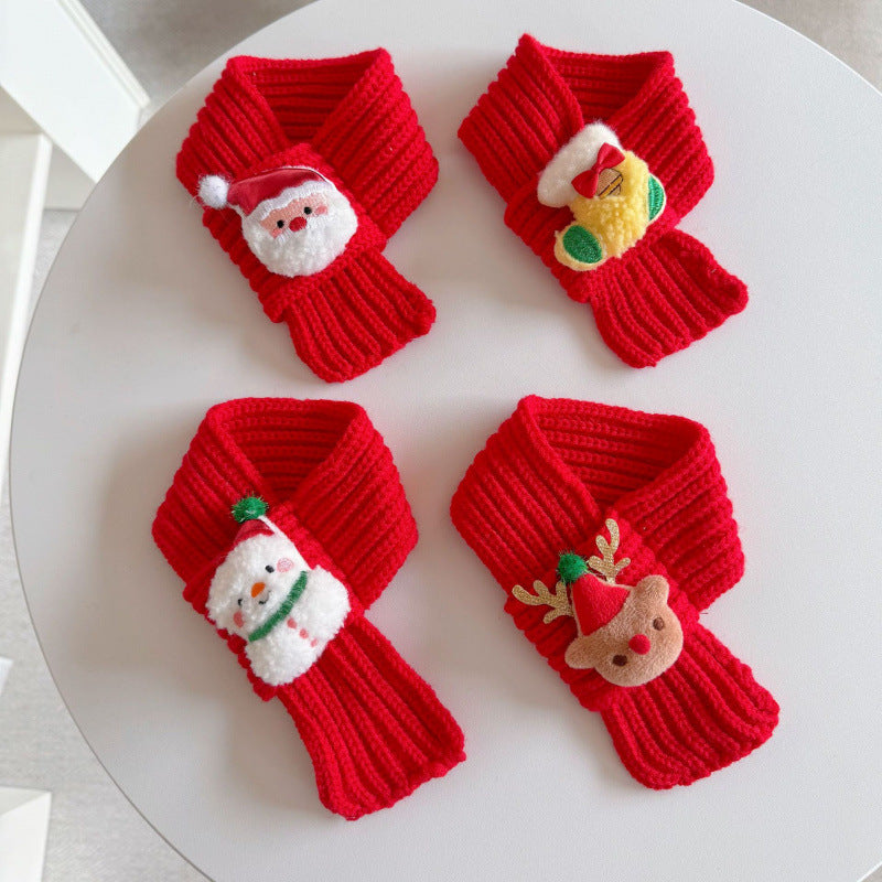 Cat Clothes Scarf Autumn and Winter Decoration Dress up Dog Christmas Cat Kitten Pet Winter Scarf Warm Knitted