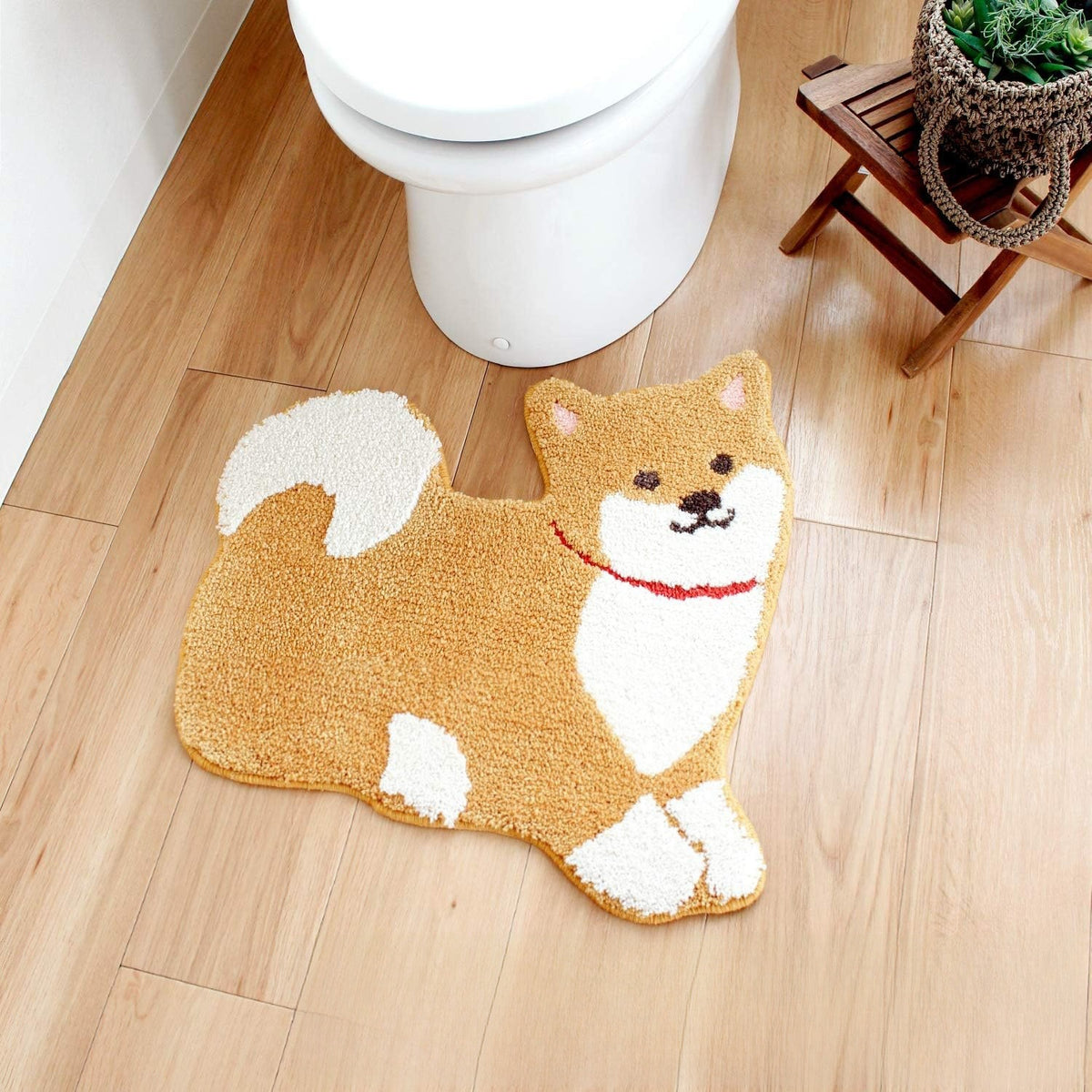 Cute Animal Alien Cashmere Mat Bathroom Toilet Water Absorbent Quick-drying Foot Mat