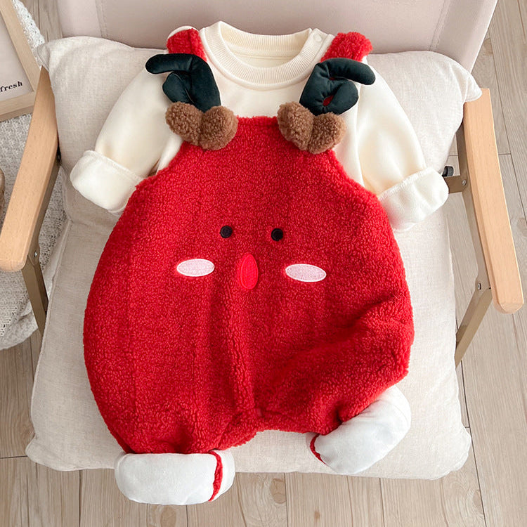 Cute Baby One-Piece Jumpsuit – Soft Cozy Outfit for Newborns and Toddlers