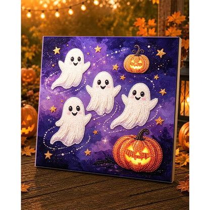 Pearl Painting Handmade DIY Diamond Painting Full Diamond Independence Day Halloween Pearl Decorative Painting