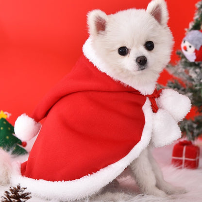 Pet Dog Cat Christmas Clothes Deer Cloak Antler Shawl Cloak Christmas Dress up Elk Cloak