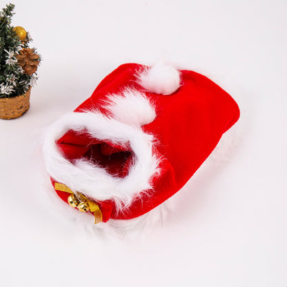 Pet Christmas Cape Suit Dog Clothes Autumn Transformation Dress Cat Pet Clothes