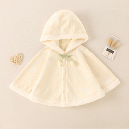 Cute Baby Cloak Outfit – Soft Cozy Jumpsuit for Newborns and Toddlers