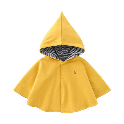 Baby Yellow Cloak – Cute Soft Romper Costume for Newborns and Toddlers