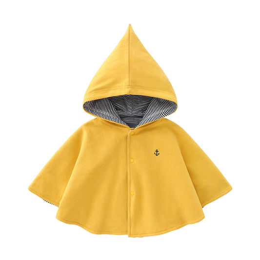 Baby Yellow Cloak – Cute Soft Romper Costume for Newborns and Toddlers