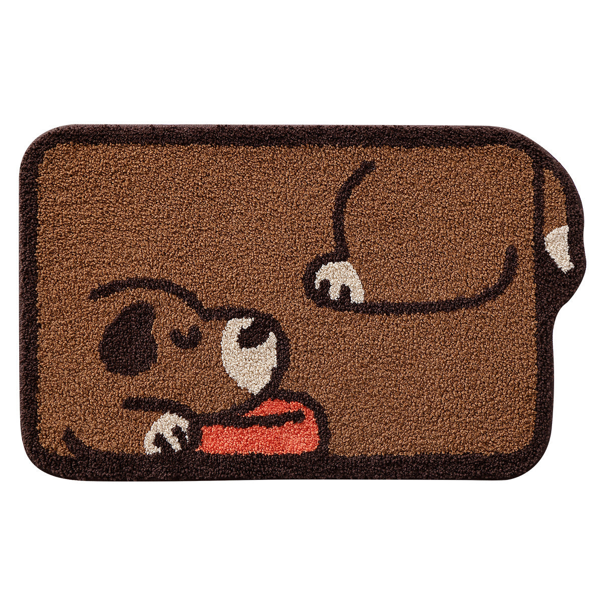 Imitation Cashmere Floor Mat for Home Bathroom Entrance, Soft Absorbent Foot Mat