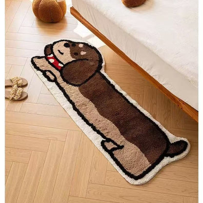 Cat Imitation Cashmere Carpet Bedroom Skin-Friendly Bedside Blanket Bay Window Mat Living Room Carpet