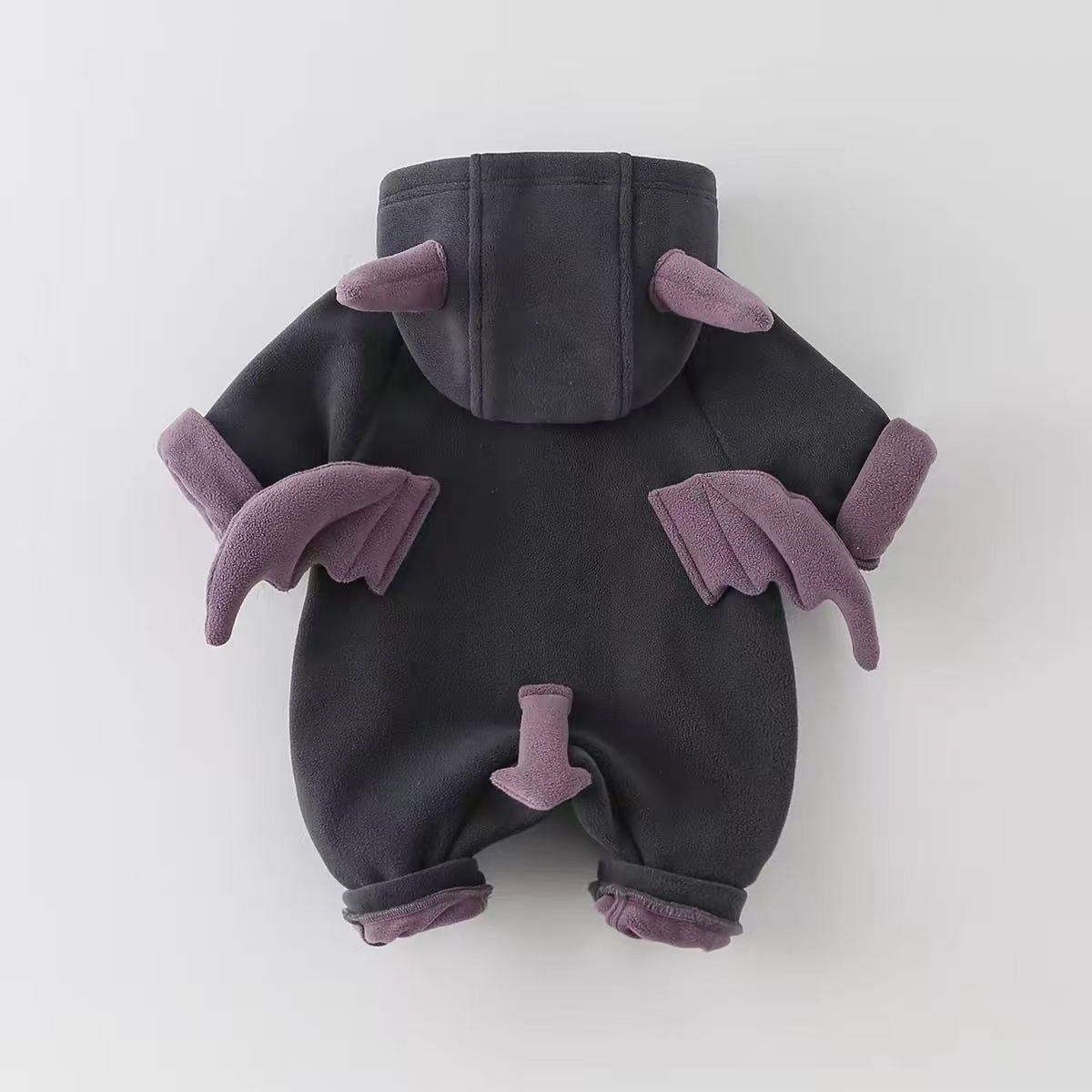 Soft Baby Rabbit Romper – Warm Hooded One-Piece Jumpsuit for Little Ones