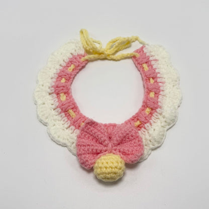 Cat Neck Scarf, Dog Bib, Christmas Knitted Pet Accessories, Collar, Yarn Bow Tie, Dog Drool Bib