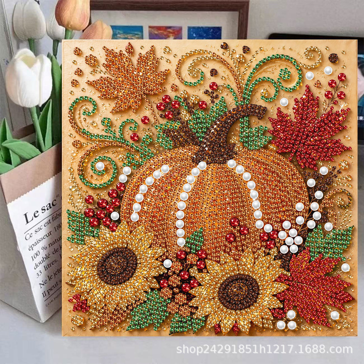 3D Pearl Art DIY Kit – Creative Bead Painting Activity & Wall Decor