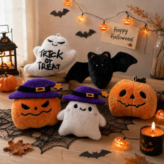 Halloween Plush Toy – Cute Spooky Stuffed Animal for Kids
