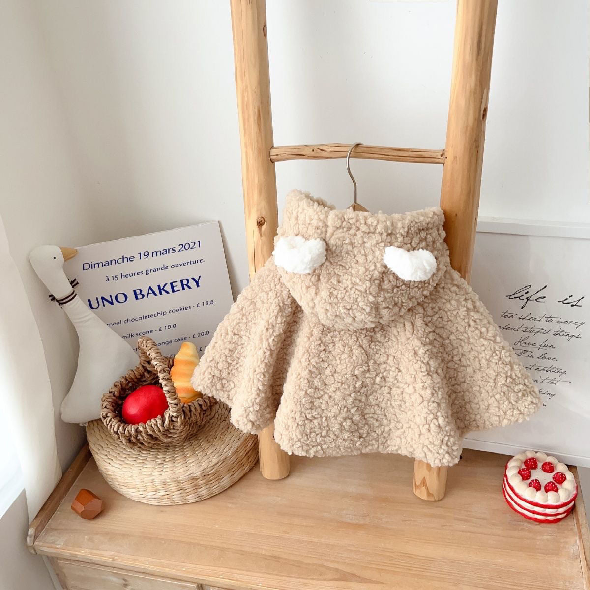 Adorable Baby Cloak – Soft Infant Romper for Newborns and Toddlers