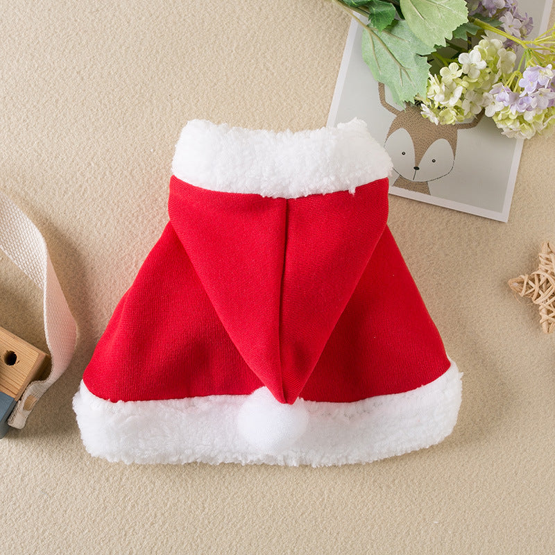 Pet Dog Cat Christmas Clothes Fawn Cape Deer Cape Cape Christmas Dress Elk Cape