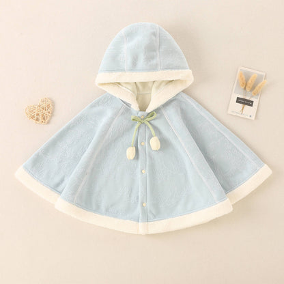 Cute Baby Cloak Outfit – Soft Cozy Jumpsuit for Newborns and Toddlers
