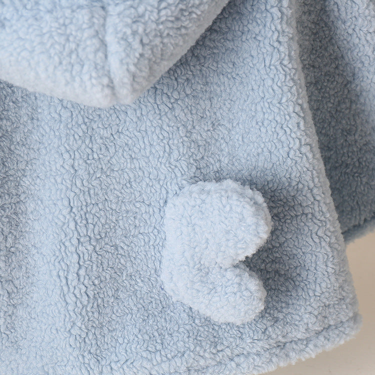 Adorable Elephant Newborn Cloak – Soft Baby Romper for Infants and Toddlers