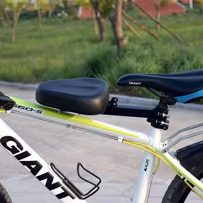 Front Mounted Child Bike Seat with Safety Guard & Footrests