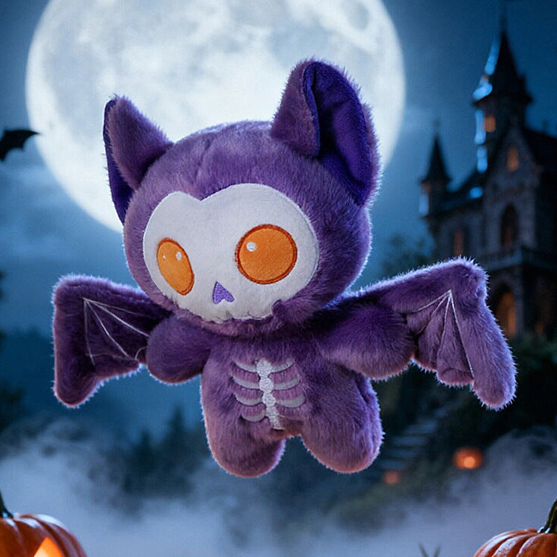 Halloween Bat Plush Toy Creative Dark Cute Bat Doll Gift for Friends
