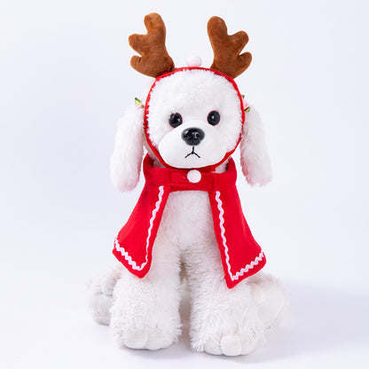 Pet Christmas Cape Suit Dog Clothes Autumn Transformation Dress Cat Pet Clothes