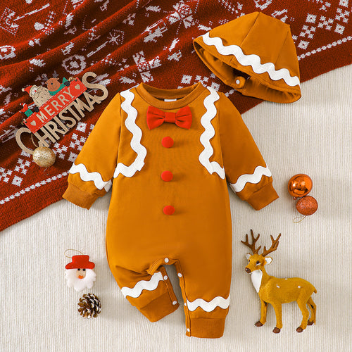 Adorable Baby Christmas Jumpsuit – Soft Infant Outfit for Newborns & Toddlers