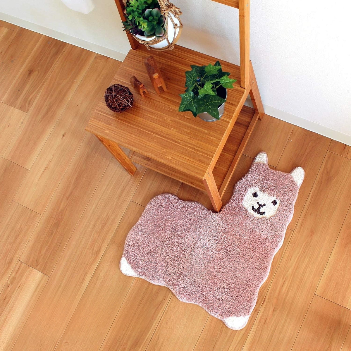 Cute Animal Alien Cashmere Mat Bathroom Toilet Water Absorbent Quick-drying Foot Mat