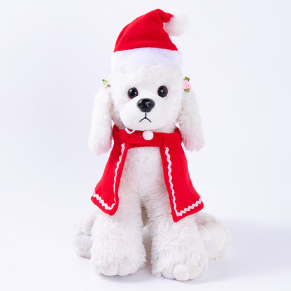 Pet Christmas Cape Suit Dog Clothes Autumn Transformation Dress Cat Pet Clothes