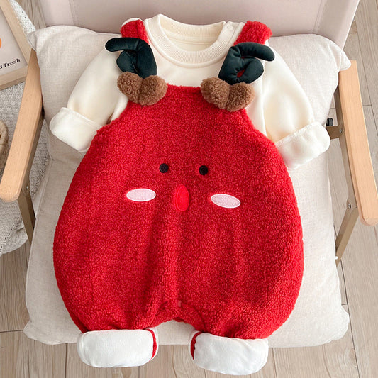 Cute Baby One-Piece Jumpsuit – Soft Cozy Outfit for Newborns and Toddlers