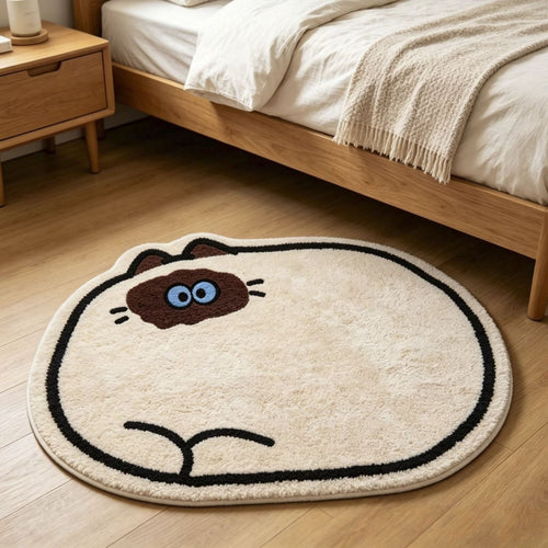 Cute Animal Door Mat, 3D Dog Printed Doormat, Funny Puppy Rug for Bedroom Bathroom & Entrance Decor
