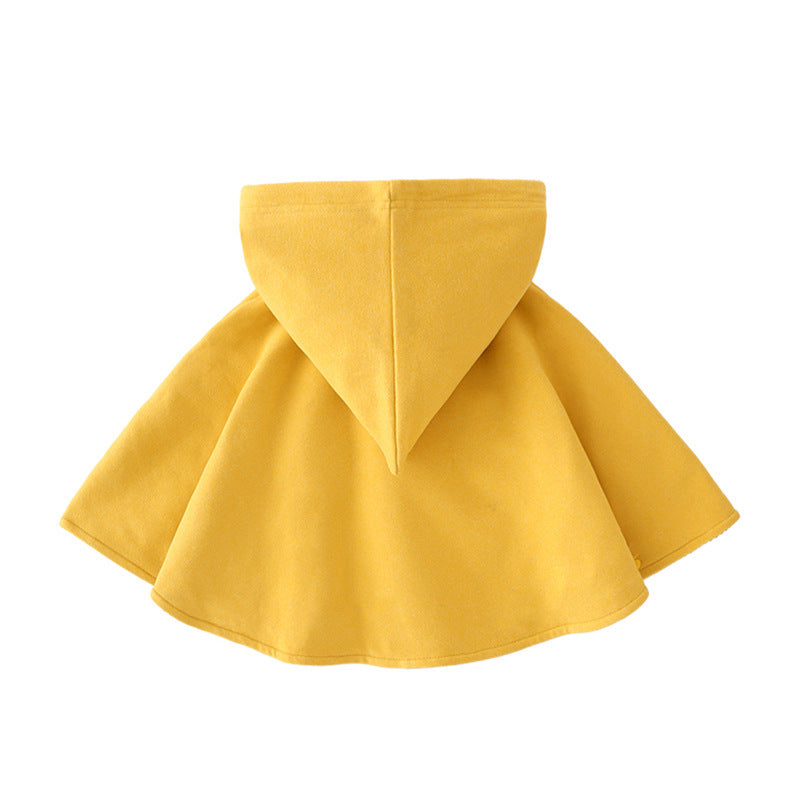 Baby Yellow Cloak – Cute Soft Romper Costume for Newborns and Toddlers