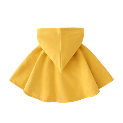 Baby Yellow Cloak – Cute Soft Romper Costume for Newborns and Toddlers