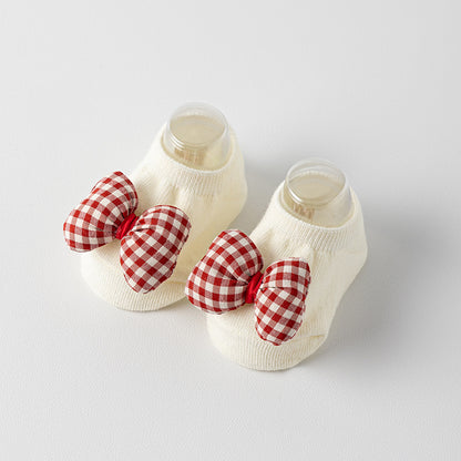Newborn Infant Girl Baby Combed Cotton Spring and Autumn Summer Socks