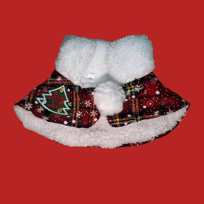 Cat Christmas Cape Dog New Year Shawl Pet Neck Scarf British Shorthair Spring Festival Autumn Winter Clothes Warm