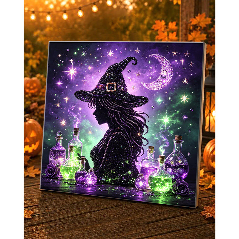 Pearl Painting Handmade DIY Diamond Painting Full Diamond Independence Day Halloween Pearl Decorative Painting