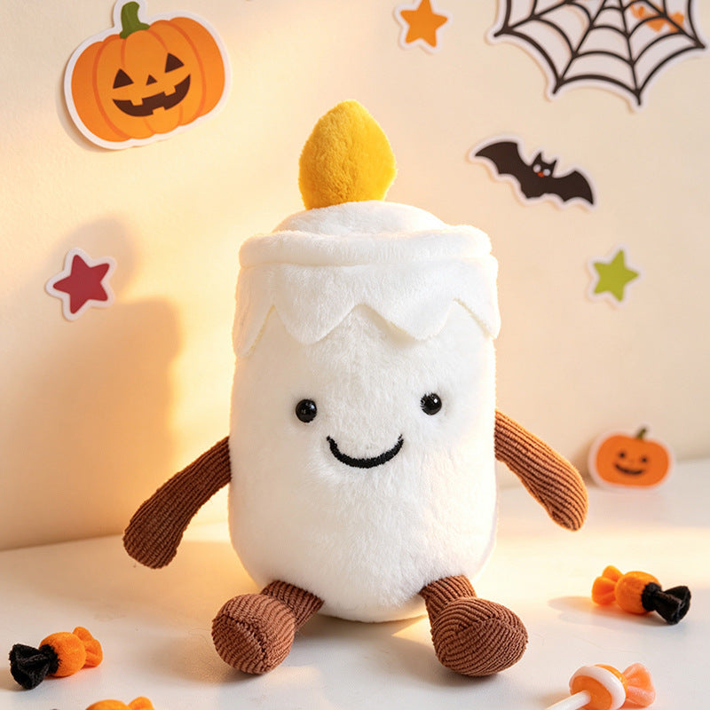 Doll Halloween Series Bat Doll Plush Toy Candle Ghost Halloween Decoration